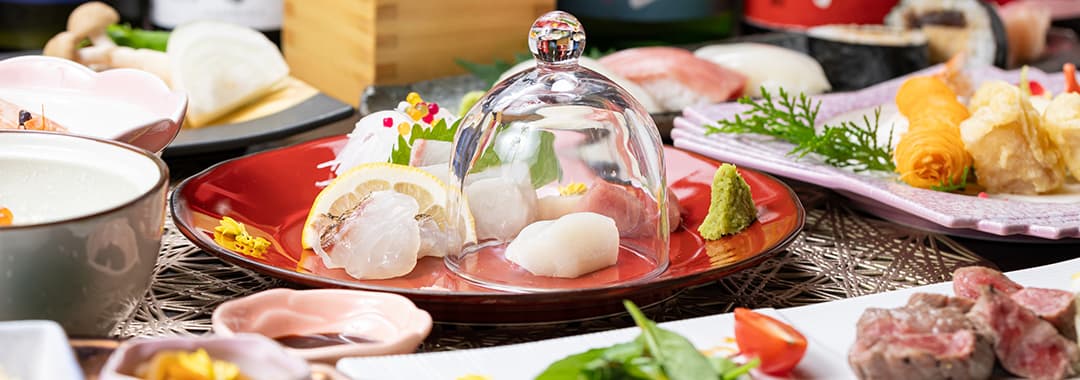 特別な日を華やかに演出する、当店一番人気の贅沢コース
