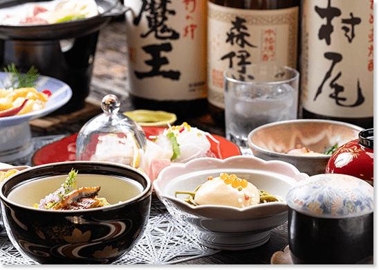 一生に一度の大切な席にふさわしい、こだわりの料理